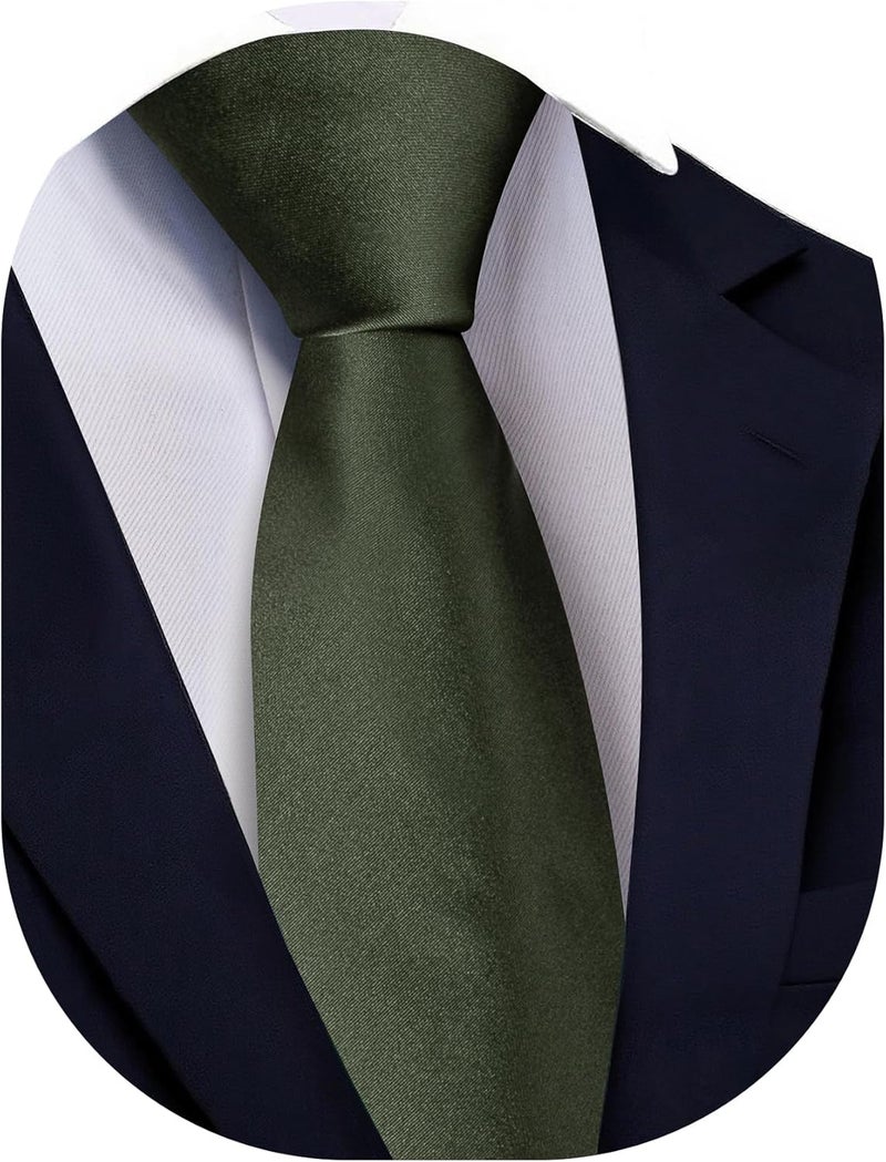 Ailisus Store Boys Tie Solid Color Silk Satin Pre-tied Kids Necktie for Age 8-12 Adjustable Formal Wedding School Graduation - Image 1